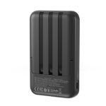 XO PR288 Powerbank, 10000mAh, με 3 ενσωματωμένα καλώδια (USB-A, USB-C, LIGHTNING) και δυνατότητα ασύρματης φόρτισης - Image 3