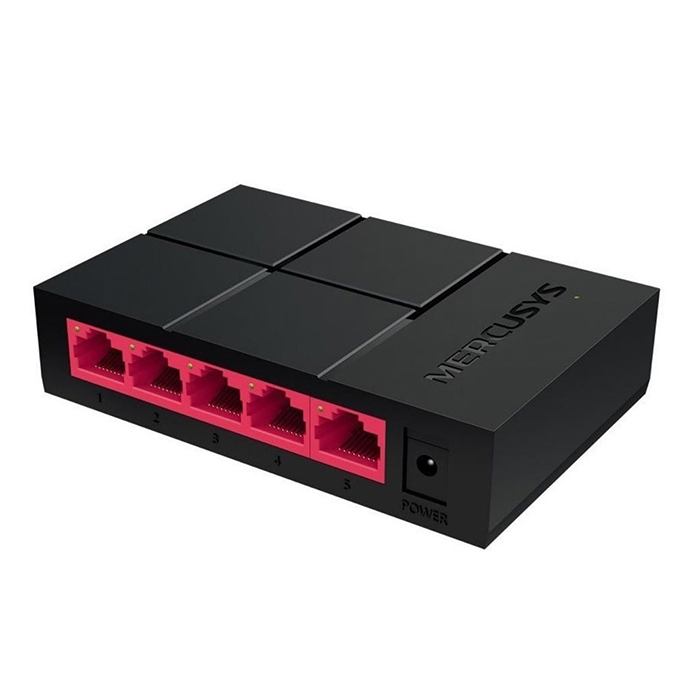 253-0024 MERCUSYS MS105G 5-Port 10/100/1000Mbps desktop switch - Image 1