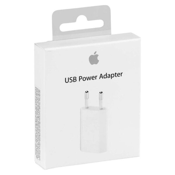 TRAVEL USB POWER ADAPTER APPLE IPHONE MGN13ZM/A A2118 1.0A 5W WHITE PACKING OR - Image 4