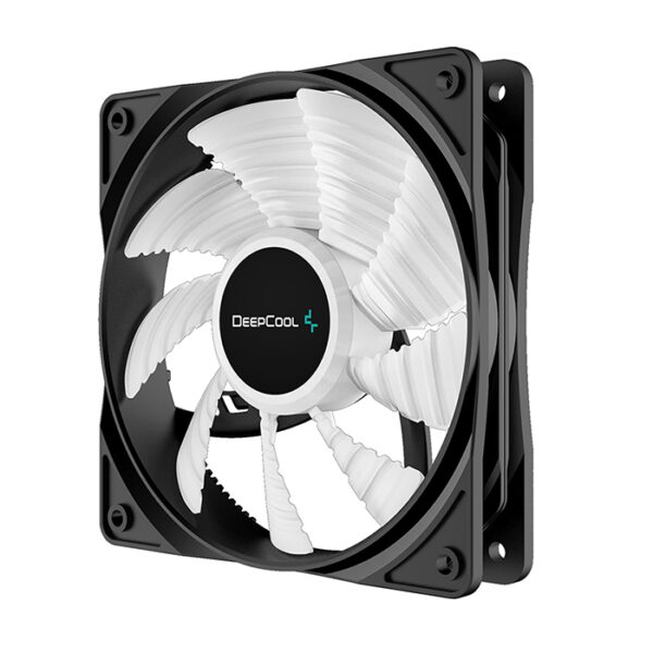 DEEPCOOL RF120W Ανεμιστήρας RF120 120mm με 4 λευκά LED. - Image 2