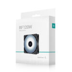 DEEPCOOL RF120W Ανεμιστήρας RF120 120mm με 4 λευκά LED. - Image 4