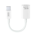 XO NB-R268A Καλώδιο-αντάπτορας USB High-Speed Type-C αρσ. - Lightning θηλ., 0.12m σε λευκό χρώμα - Image 2