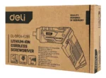 DELI κατσαβίδι μπαταρίας με μύτες DL-DP04-E2B1, LED φακός, 1500mAh - Image 4