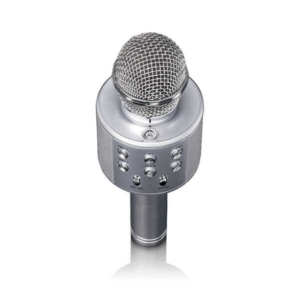 LENCO BMC-040SI Ασύρματο Bluetooth μικρόφωνο λειτουργία Karaoke - Image 2