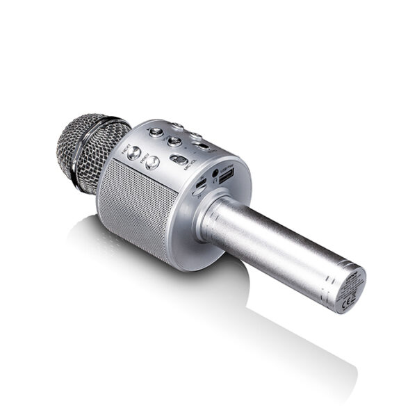 LENCO BMC-040SI Ασύρματο Bluetooth μικρόφωνο λειτουργία Karaoke - Image 3