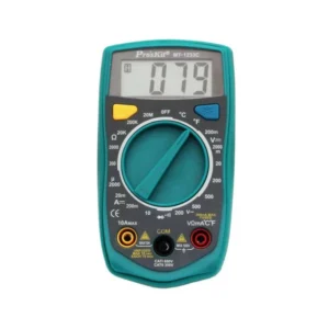 ΠΟΛΥΜΕΤΡΟ ΨΗΦΙΑΚΟ STANDARD ΤΣΕΠΗΣ + ΘΕΡΜΟΚΡΑΣΙΑ MT-1233C S/PRO'SKIT