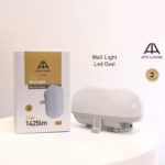ΚΑΡΑΒΟΧΕΛΩΝΑ LED ΟΒΑΛ 15W 222X95X104mm ΛΕΥΚΗ ΜΕ ΠΛΑΣΤΙΚΟ ΚΑΛΛΥΜΑ ARTE ILLUMINA - Image 2