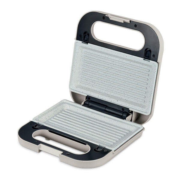 LiFE BODEGA Warm Grey Series Τοστιέρα με αποσπώμενες grill πλάκες κεραμικής επίστρωσης, 750W - Image 3
