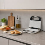 LiFE BODEGA Warm Grey Series Τοστιέρα με αποσπώμενες grill πλάκες κεραμικής επίστρωσης, 750W - Image 6