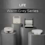 LiFE BODEGA Warm Grey Series Τοστιέρα με αποσπώμενες grill πλάκες κεραμικής επίστρωσης, 750W - Image 7
