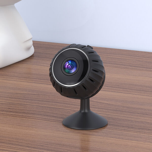 XO CR17 Mini Wi-Fi επαναφορτιζόμενη κάμερα 480p για εσωτερικούς χώρους, με μαγνητική επιφάνεια σε μαύρο χρώμα - Image 8