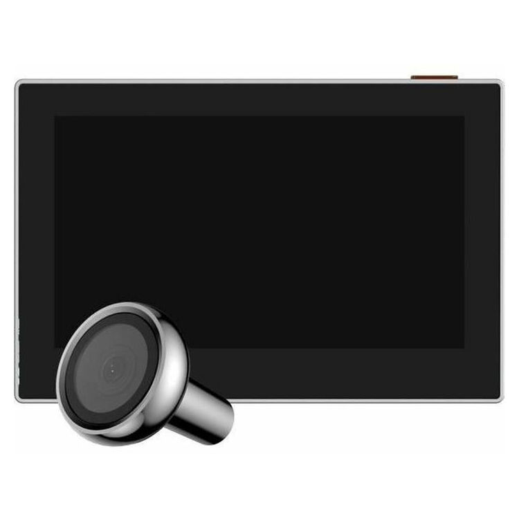 277-50-HECSHP2S EZVIZ VIDEO DOORPHONE HP2 PEEPHOLE SILVER - Image 1