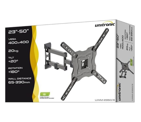 ΒΑΣΗ UNITRONIK SUPPORTO UWM-2350/3 23 έως 50 ίντσες 20kg - Image 2