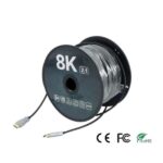 ANGA OP-OF80-8K HDMI CABLE  80m  2.1 Ver. (8k/60Hz) Optical Hybrid Ultra High Speed (ΠΡΟΣΟΧΗ ΣΥΝΔΕΣΗΣ είσοδος – έξοδος)