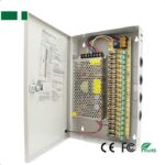 ANGA CP1209-10A-18 12V/10A Σταθεροποιημένο τροφοδοτικό, 18 εξόδων - Μεταλλικό κουτί