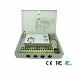 ANGA CP1209-30A-18 12V/30A/360W Σταθεροποιημένο τροφοδοτικό, 18 εξόδων – ΜΕΤΑΛΛΙΚΟ ΚΟΥΤΙ – ΡΥΘΜΙΖΟΜΕΝΗ ΕΞΟΔΟΣ