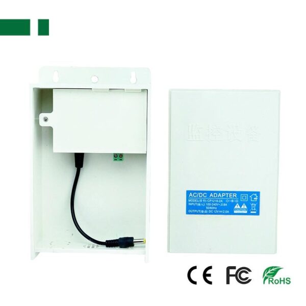 ANGA CP1216-2A 12V / 2Α Σταθεροποιημένο τροφοδοτικό ΑΔΙΑΒΡΟΧΟ εξωτερικού χώρου - Image 2