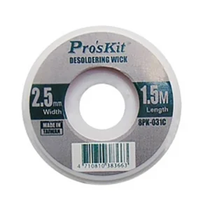ΤΑΙΝΙΑ ΧΑΛΚΟΥ ΑΠΟΚΟΛΛΗΣΗΣ 2.5mm 8PK-031C T/PRO'SKIT