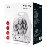 LiFE WARMY Αερόθερμο, 2000W - Image 2