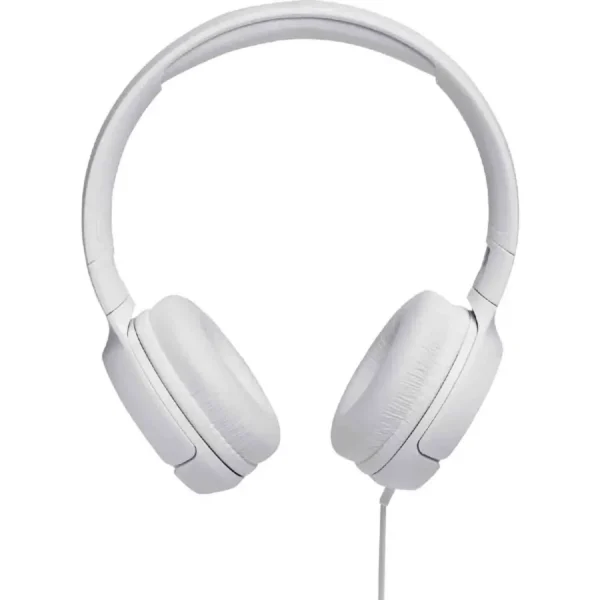 Ακουστικά Stereo On-ear JBL Tune 500 3.5mm Pure Bass Sound με Μικρόφωνο JBLT500WHT Λευκό - Image 4