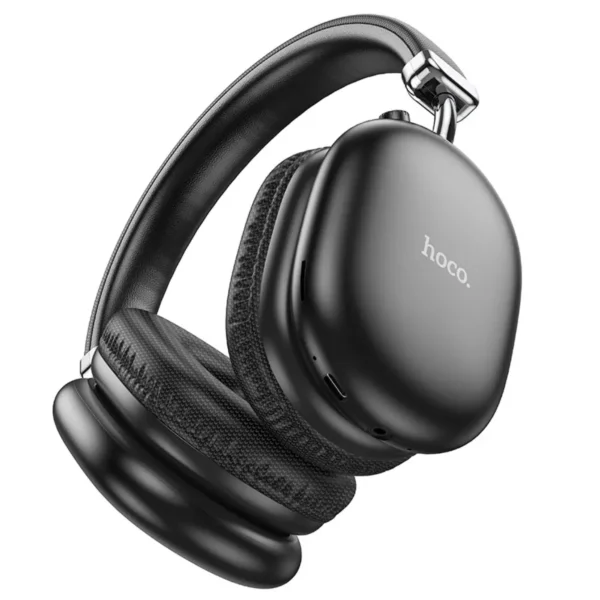 Wireless Ακουστικά Stereo Hoco W35 Max Joy V5.3 800mAh με υποδοχή Micro SD και AUX Μαύρα - Image 3