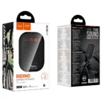 Φορητό Ηχείο Hoco HC35 5W BT v5.4 TF CARD AUX USB FM 500mAh IPX4 με Κλιπ Στήριξης Τιμονιού Μαύρο - Image 2