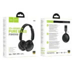 Wireless Ακουστικά Stereo Hoco W66 Wave v5.4 300mAh 32hr Χρήσης με Μικρόφωνο Μαύρα - Image 3