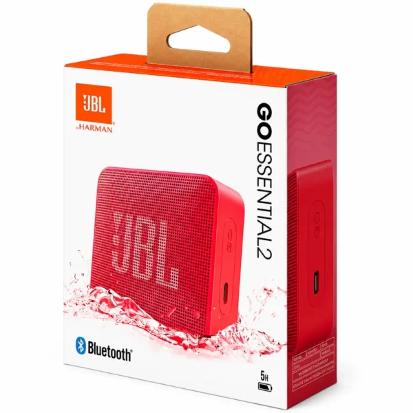 Φορητό Ηχείο Bluetooth JBL Go Essential 2 3.1W IPX7 5h Playtime Κόκκινο - Image 2