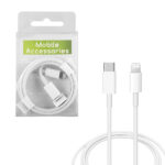 APPLE ΚΑΛΩΔΙΟ USB-C TO LIGHTNING MM0A3ZM/A 18W A2561 ΦΟΡΤΙΣΗΣ-DATA 1m WHITE BULK OR